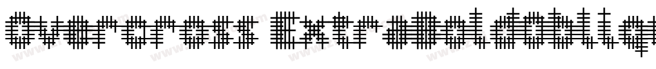 Overcross ExtraBoldOblique字体转换